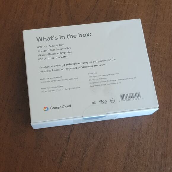 Google Titan Security Key bundle  New in the box sealed - Picture 4 of 11